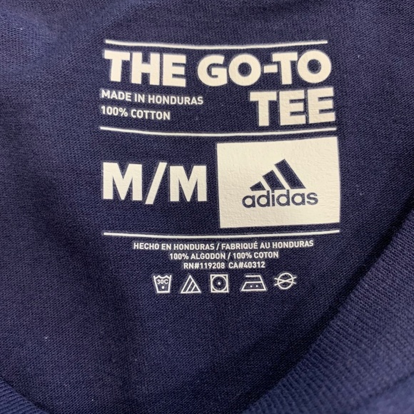 NEW Adidas Winnipeg Jets Logo Tee (Sz. M) - Picture 4 of 4